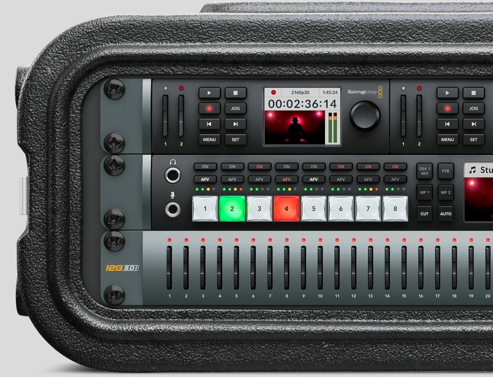 Blackmagic Design Hyperdeck Studio Mini ultra MD LCD recorder broadcast deck