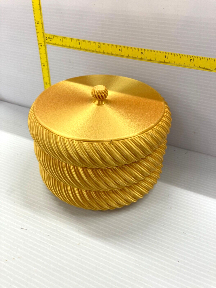 3 Tier Decorative Storage Box small