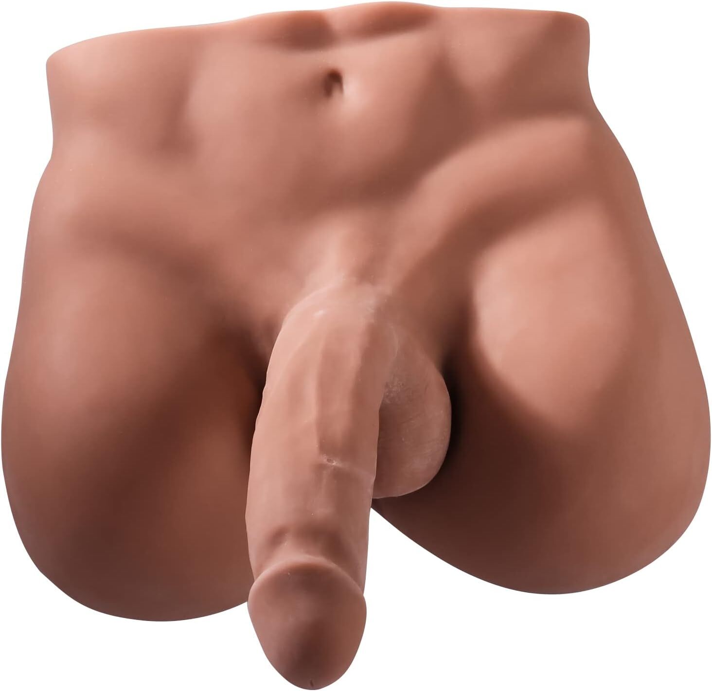 Huge Lifelike Dildo Sex Doll Male Body Torso Adult Sex Toy Big Penis For women-x