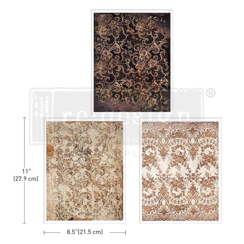 ReDesign with Prima Middy Transfer - Delicate Lace