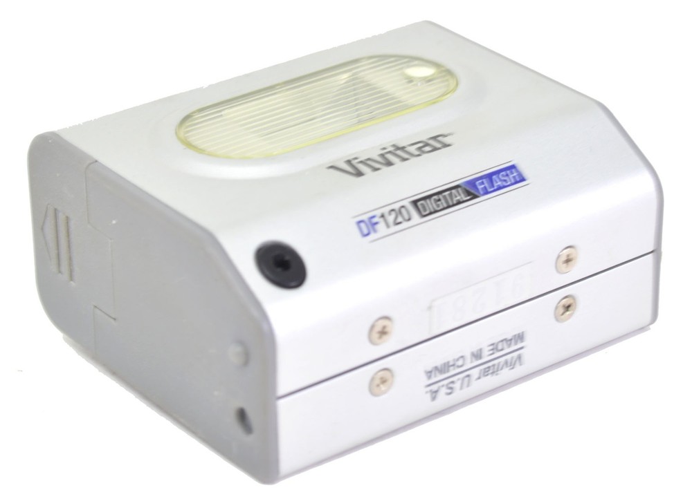 Vivitar DF120 digital flash (miniature supplemental flash)