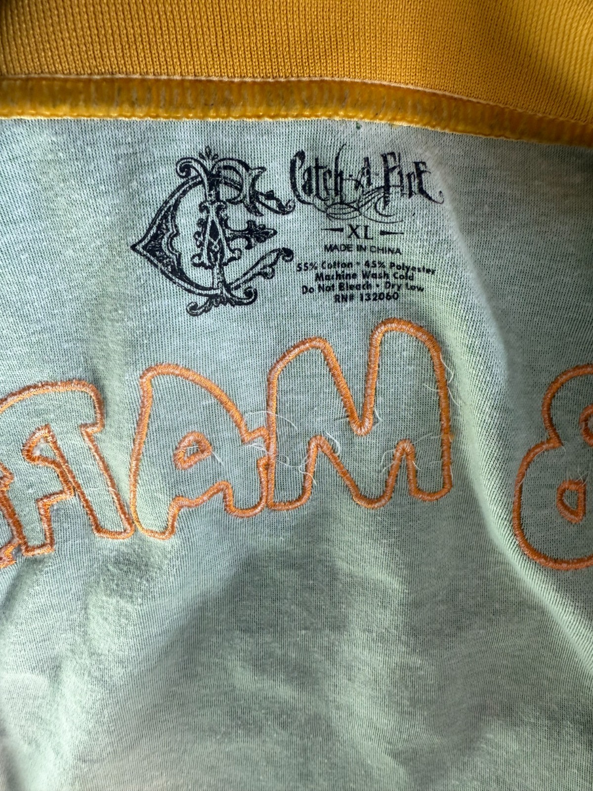 BOB MARLEY & the WAILERS RASTAMAN CATCH A FIRE GREEN JACKET VIBRATION TOUR SZ XL