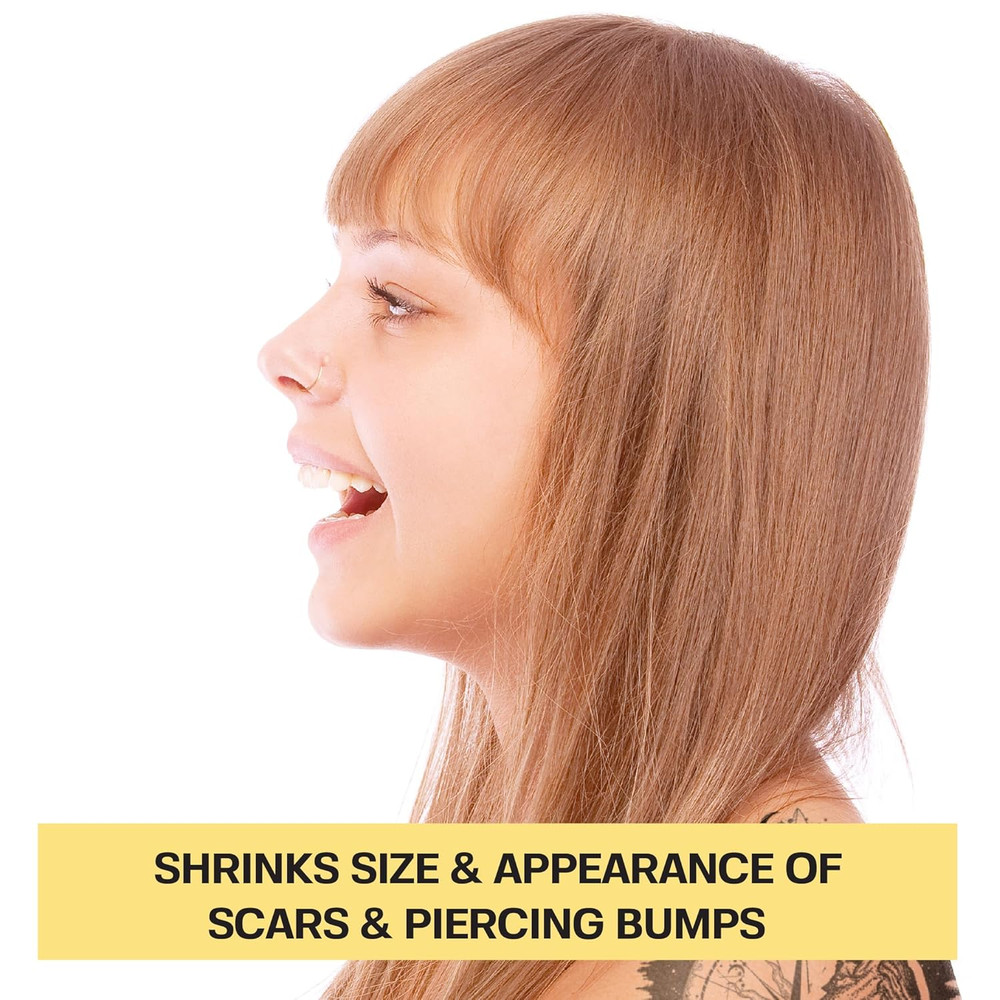 Piercing Keloid Bumps Shrinking Duo | Piercing Bump Treatment (.5Oz) + Keloid...