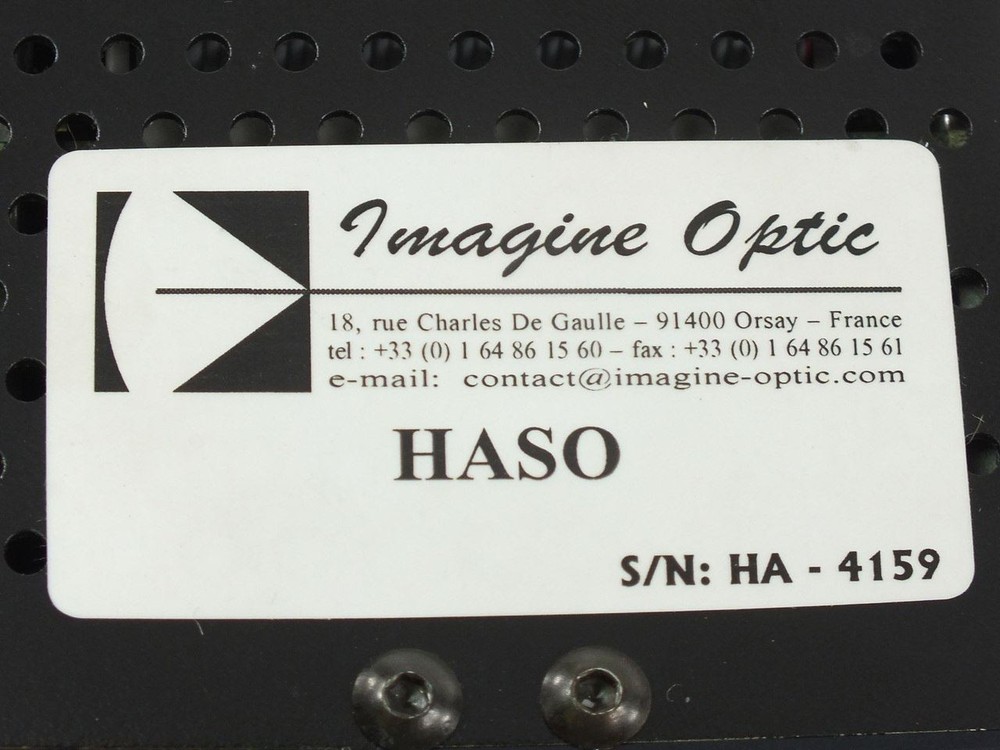Imagine Optic Dalsa DS-41 HASO Wavefront Camera Sensor Kit w/ Pwr Supply, Cables