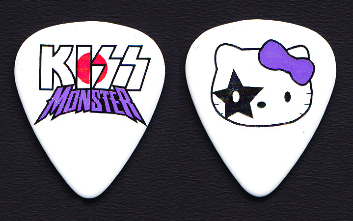 KISS Paul Stanley Hello Kitty Guitar Pick - 2013 Monster Japan Tour
