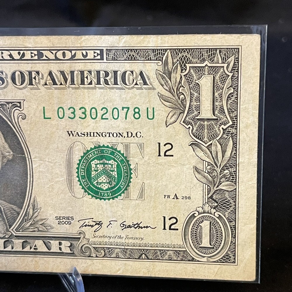 $1 One Dollar TRUE Future Birthday Note (Circulated)