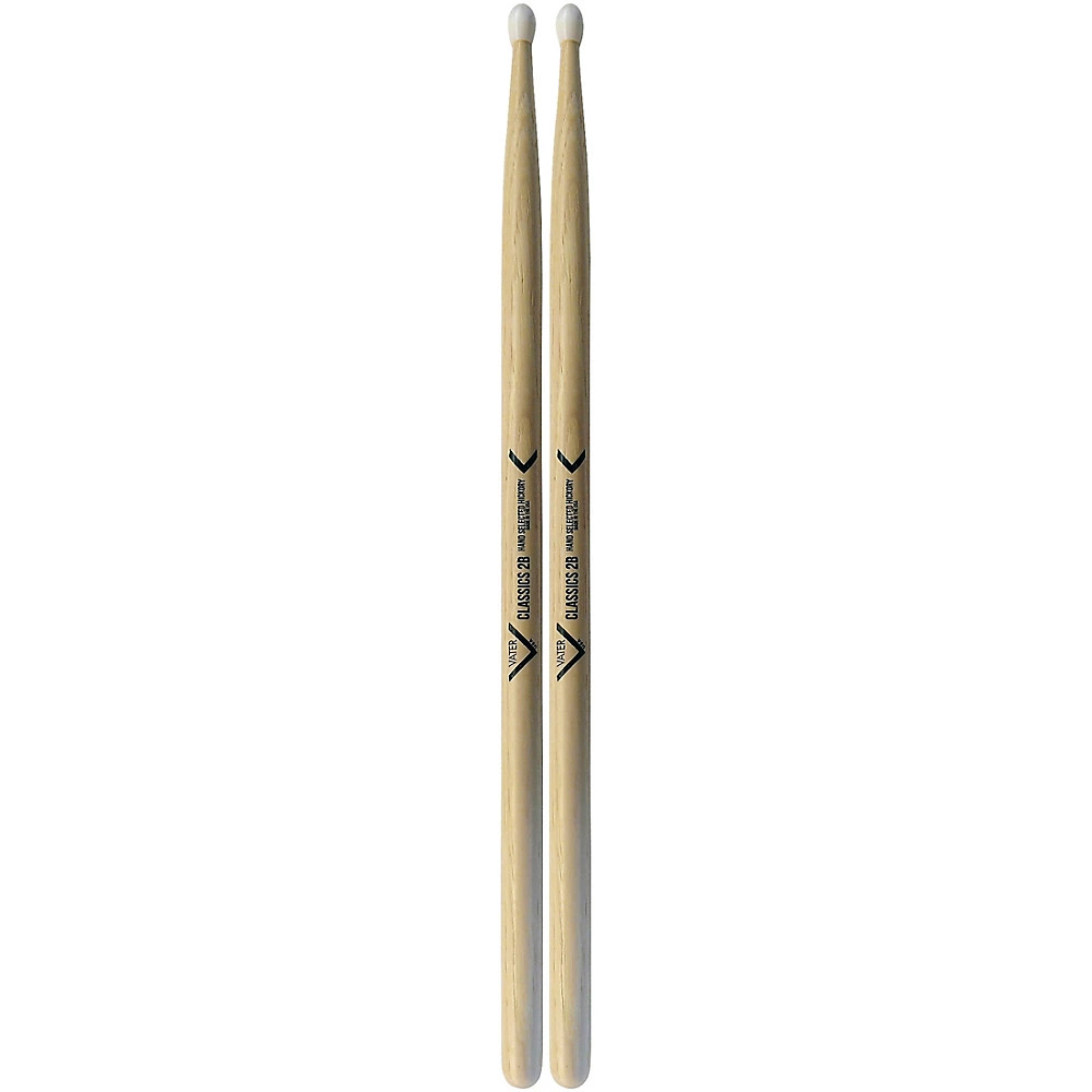 Vater Classics Series Drum Sticks 2B Nylon