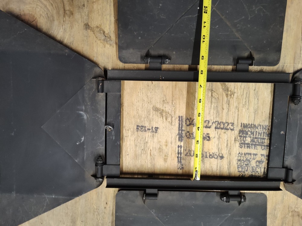 Vintage 12”(rectangle) Barndoor Capron / Mole Richardson, (12" x 8" rectangle)