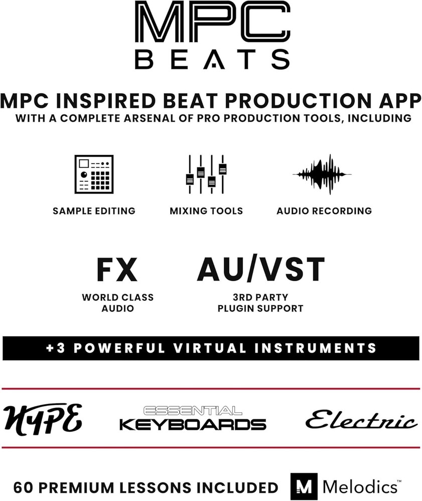MPK Mini Play MK3 - Comprehensive MIDI Controller with Built-in Speaker & Sounds