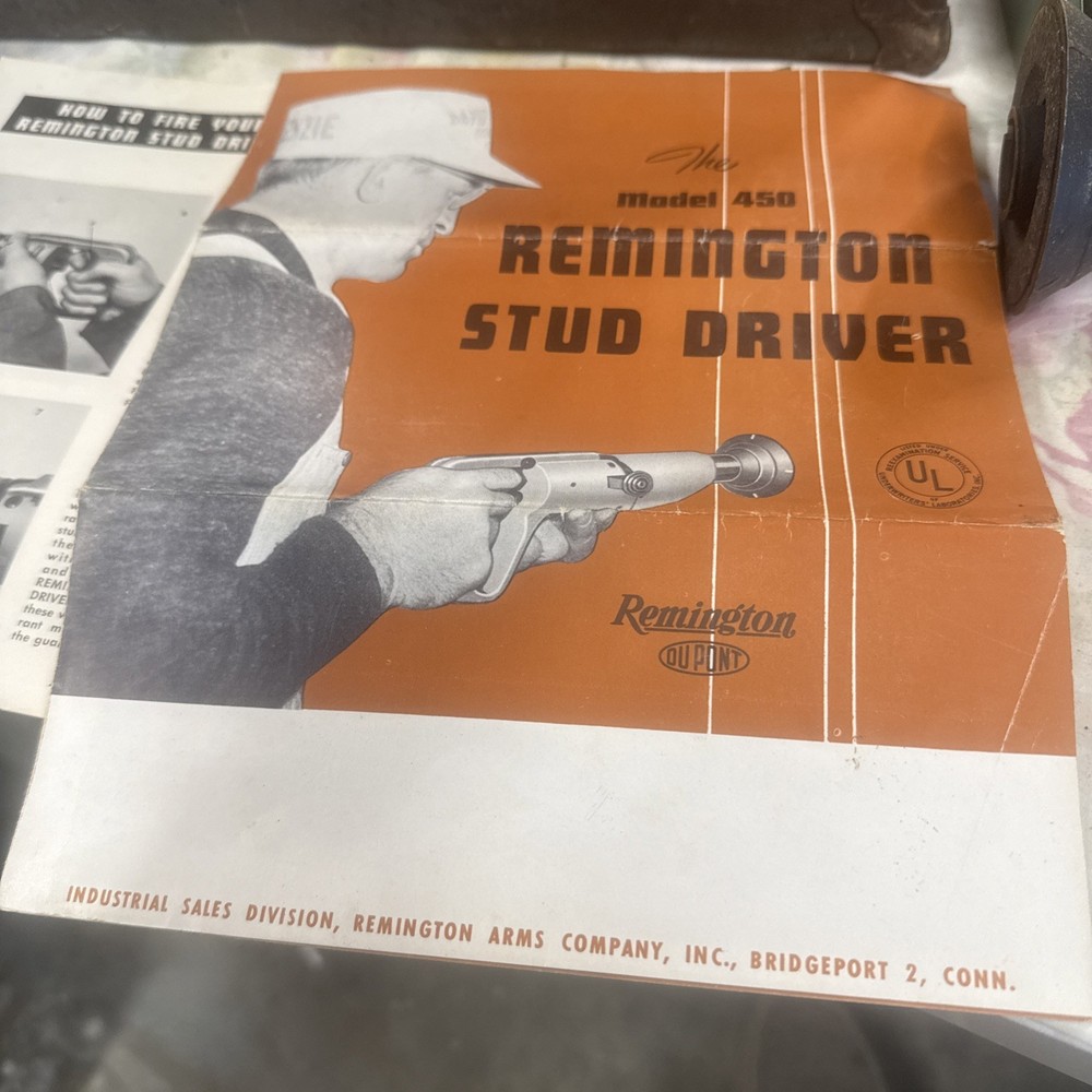 Vintage Remington Model 450 Stud Driver