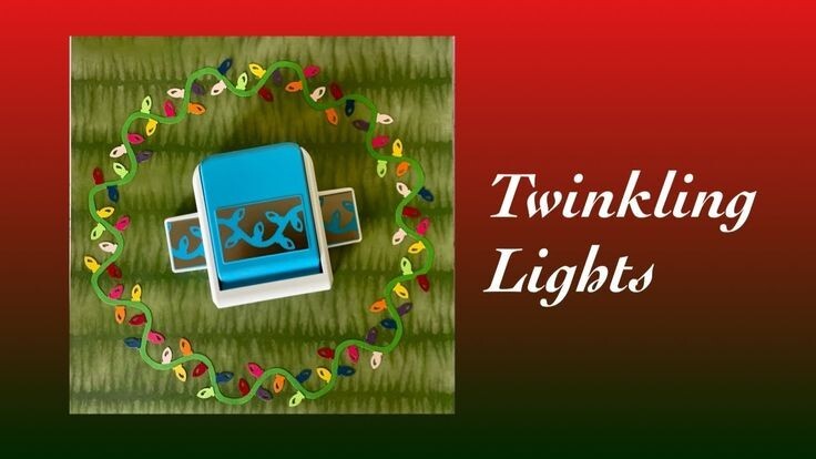 Creative Memories Twinkling Lights Decorative Border Punch