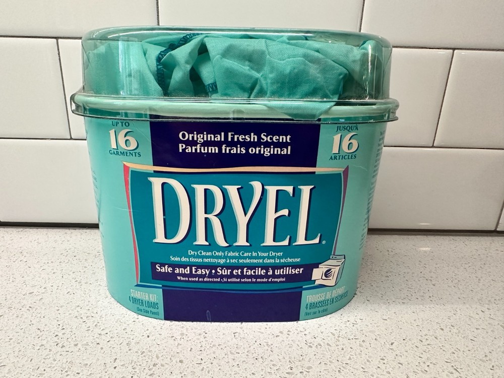 DRYEL Starter Kit 2002 Original Fresh Scent Open Box See Description