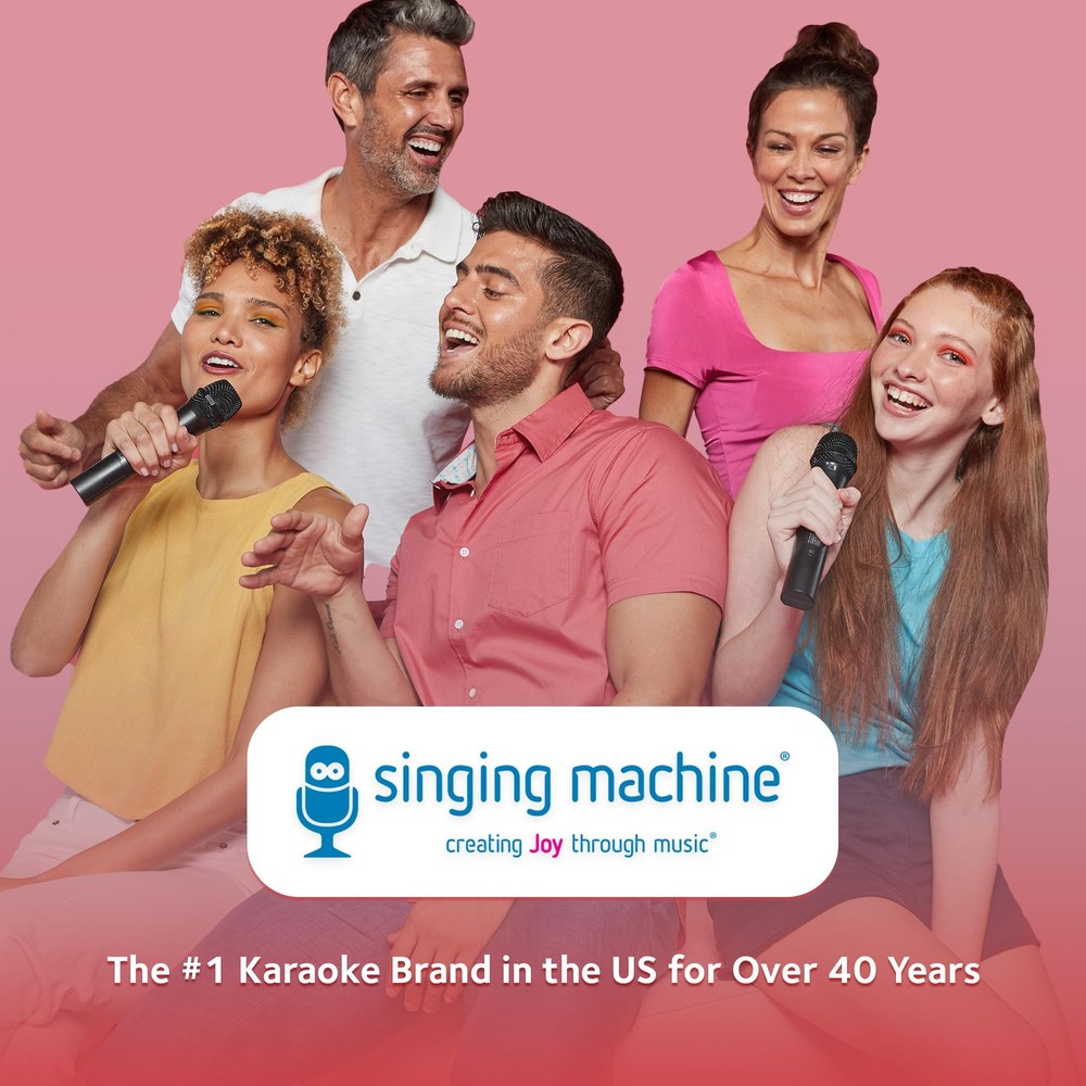 Wireless Bluetooth Karaoke Microphone with Voice Effects Perfect Gift