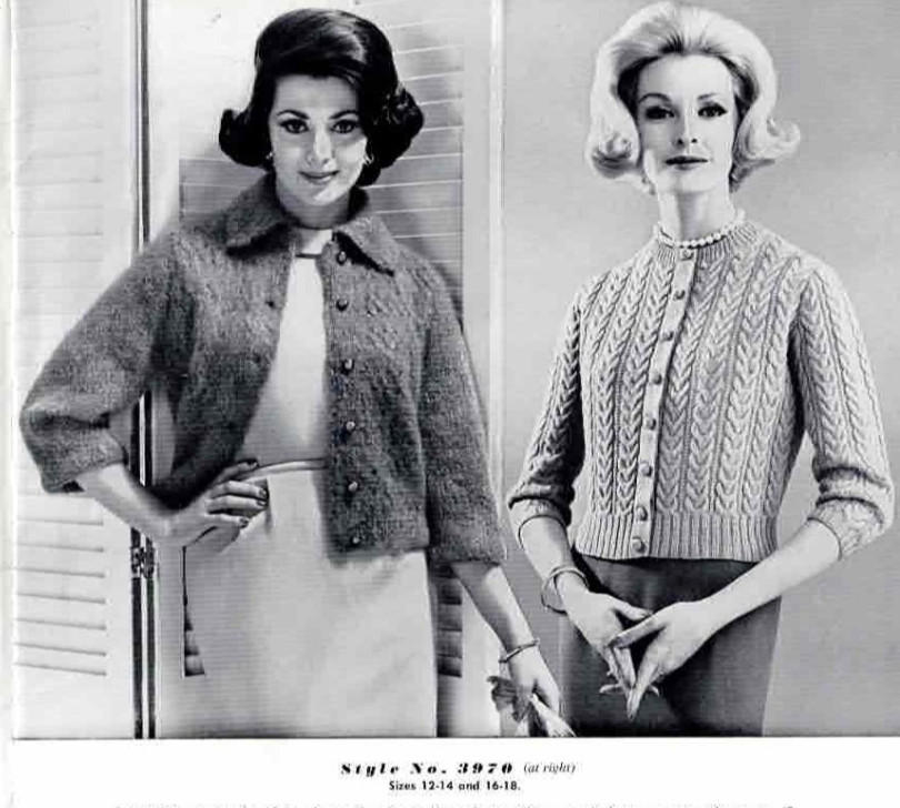 Knitting Pattern Fleisher Sweater Book Cardigans Pullovers Jackets 1961 Vintage