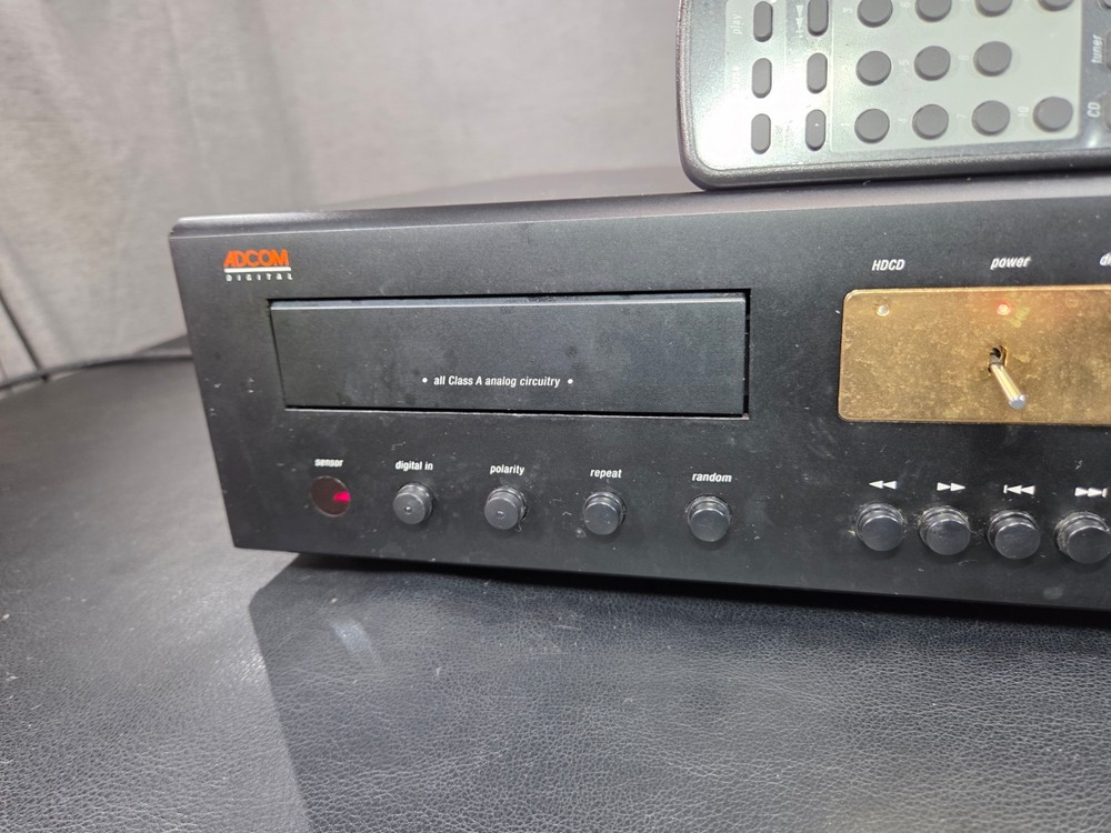 ADCOM GCD-750 CD Player/DAC w/ Remote VIDEO DEMO! 🎥📺✅