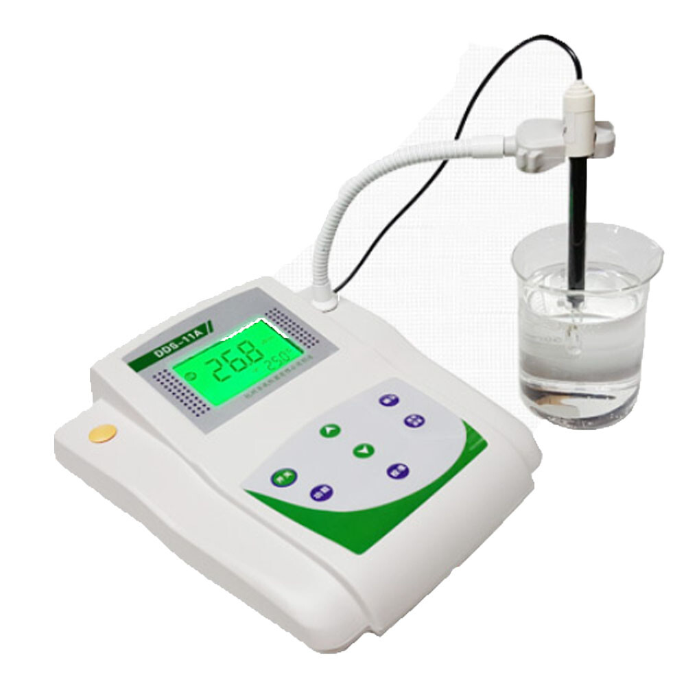 Benchtop Digital Conductivity Meter Tester High Purity Water Quality Testing