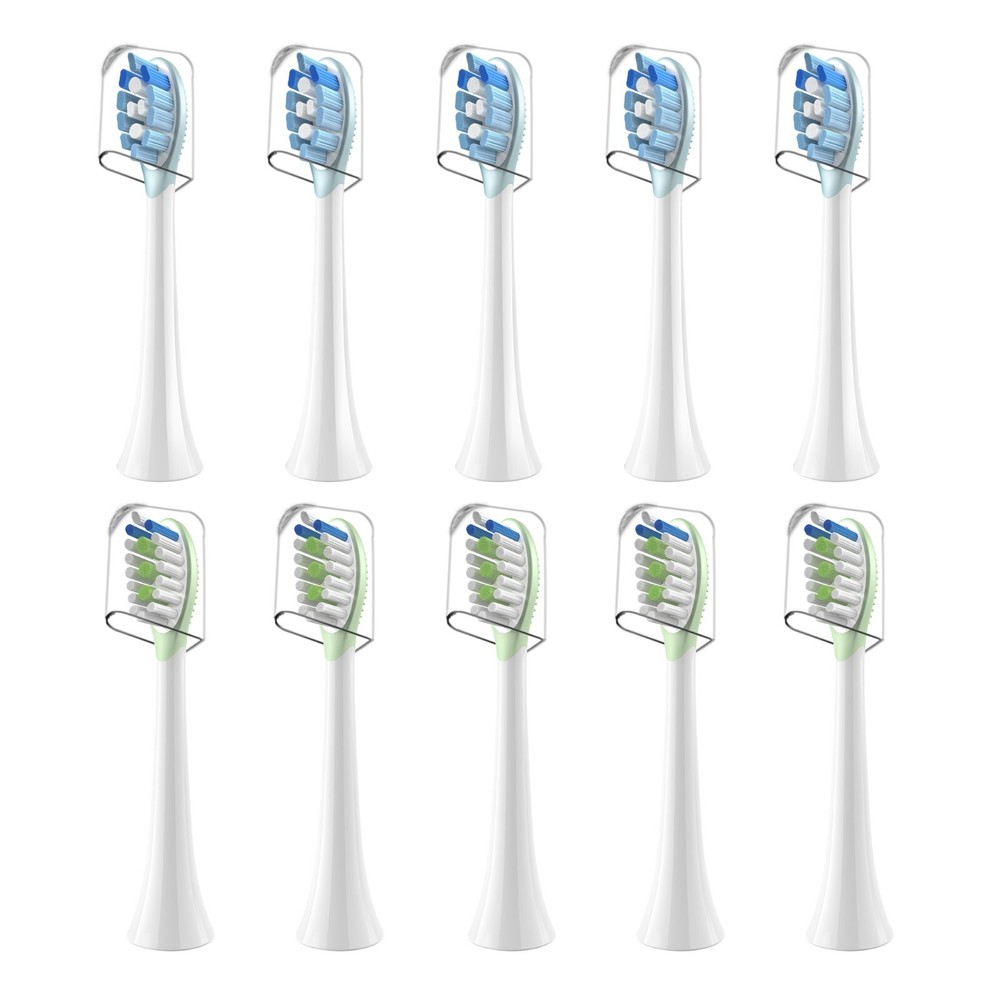 10 Pack Replacement Toothbrush Heads Compatible for Philips Sonicare