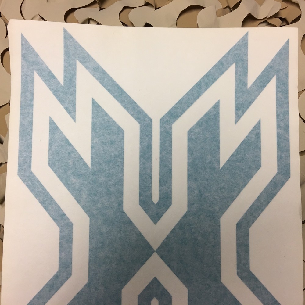NEW HK Army Icon Car Sticker - Teal