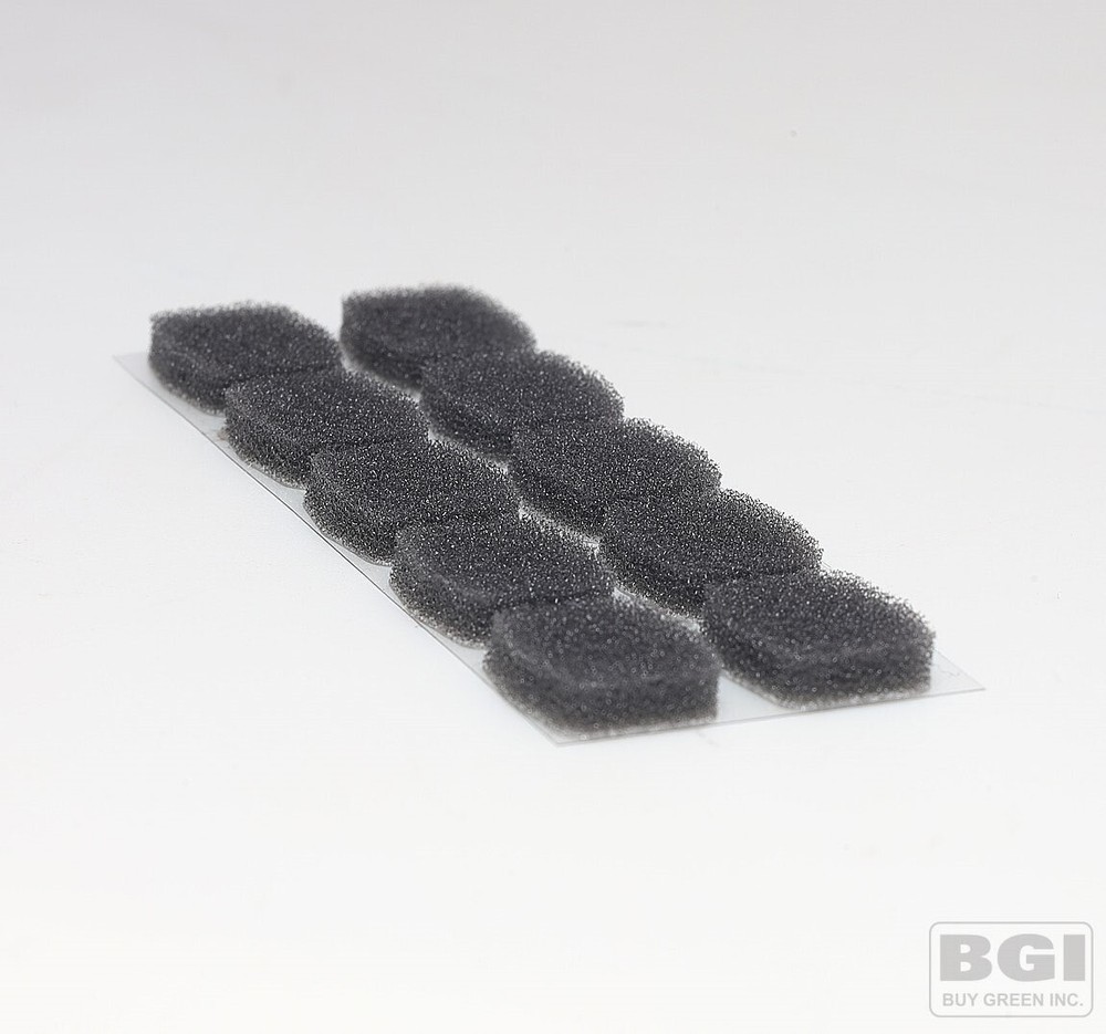 10X Microphone Sticky Sponge Windscreen For HME Drive Thru Intercom Headsets