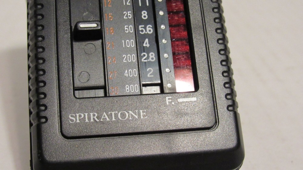 Spiratone Multi Range Flash Meter With Case And Instructions VIntage Flash Meter