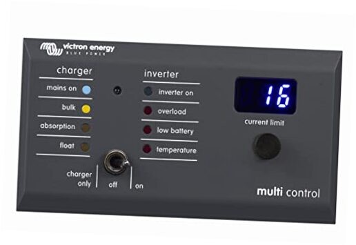 200/200 amp Digital Multi Control panel GX