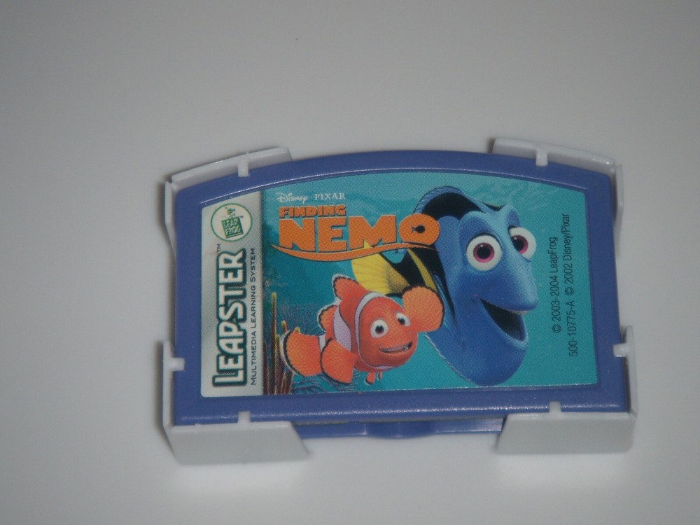 Leapster Learning Game Disney PIXAR Finding Nemo