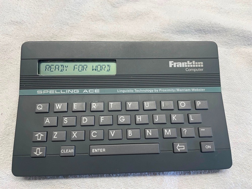 Franklin Spelling Ace Computer SA-98 Vintage