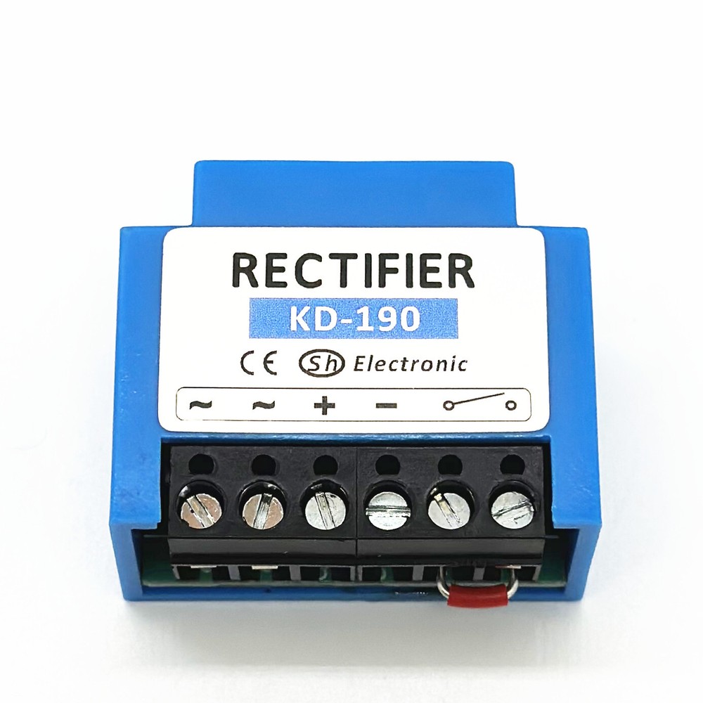 KD-190 half wave brake rectifier power supply module