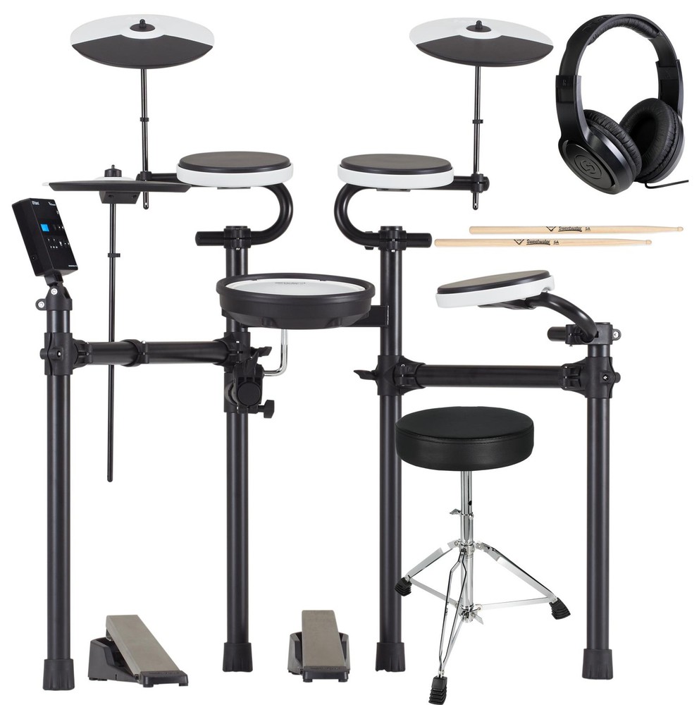 Roland V-Drums TD-02KV Electronic Drum Set Essentials Bundle