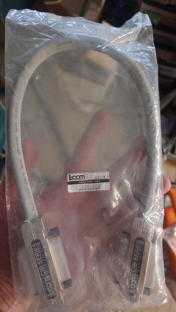 L-com GPIB IEEE-488 CIB24-05M cable