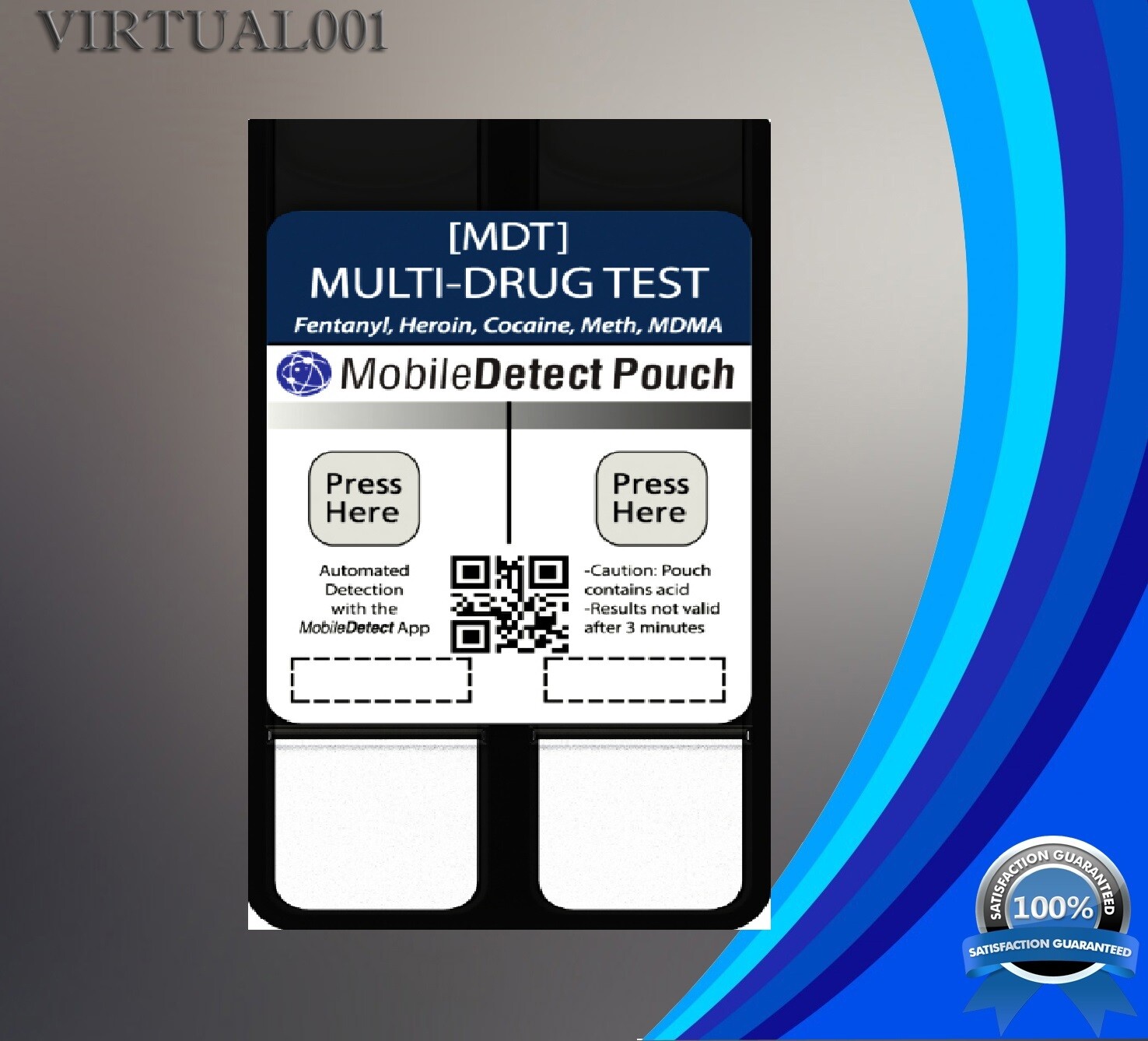Multi-Drug Residue Pouch Drug Testing Device