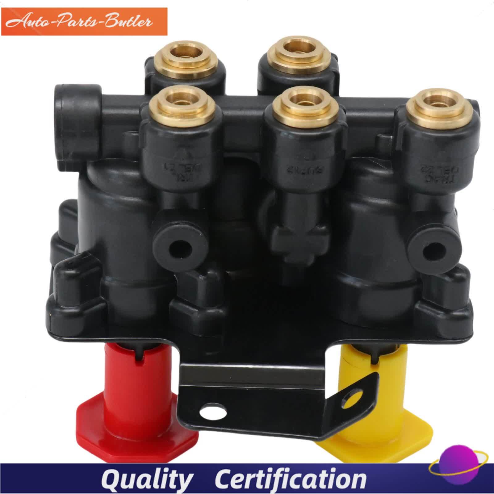 24340522 21315044 K035691 For Volvo VNL Dash Valve Dual Park Brake With 5 Ports