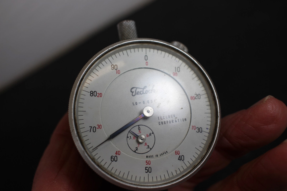 Teclock 0-1" Dial Indicator Made in Japan