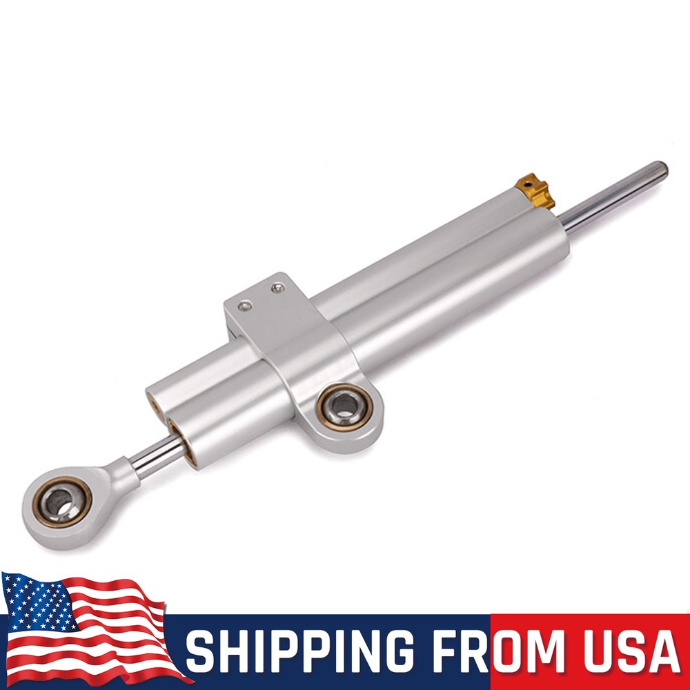 JFG RACING Motorcycle Steering Dampers Stabilizer Universal Adjustable