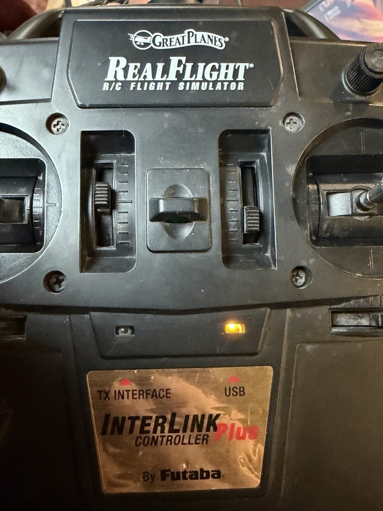 Futaba Great Planes R/C Real Flight InterLink Plus TX Interface USB Controller