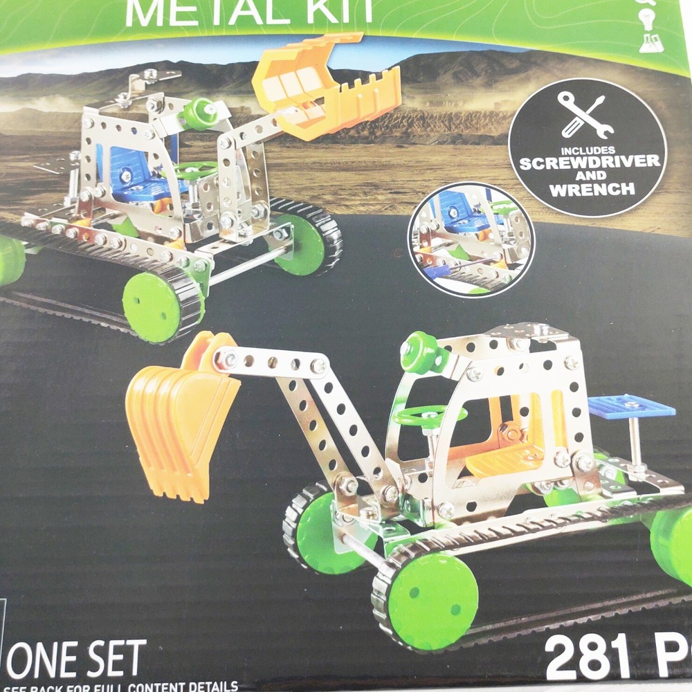 Science Squad Digger and Excavator Metal Kit
