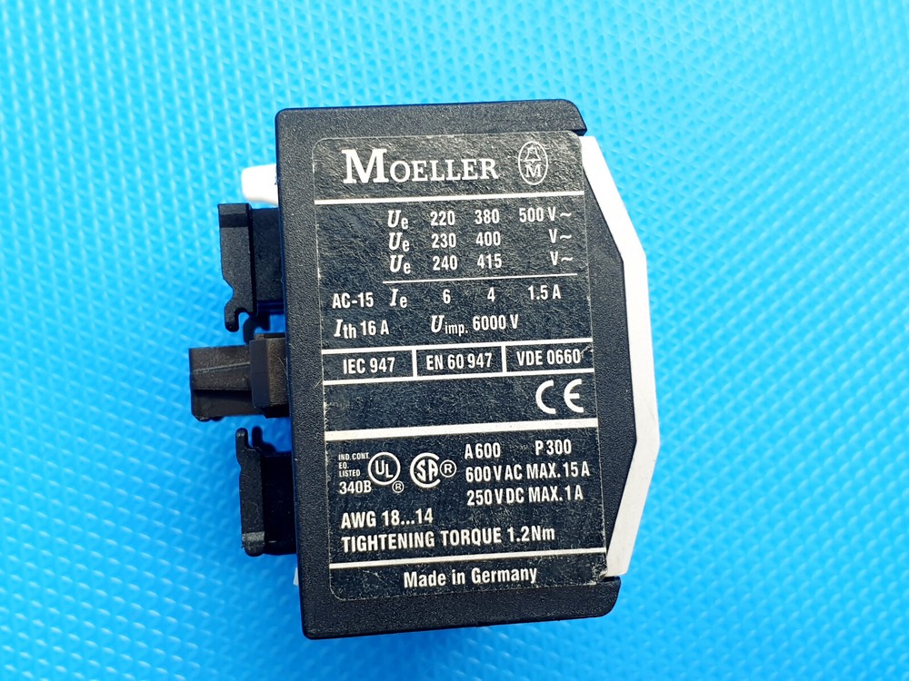 Klöckner Moeller 40 DIL Auxiliary Switch Module incl. VAT