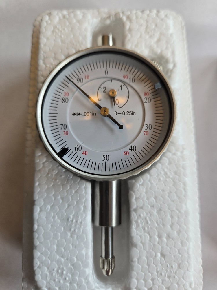 Dial Test Indicator 0-.25" Range .001" CNC Metalworking