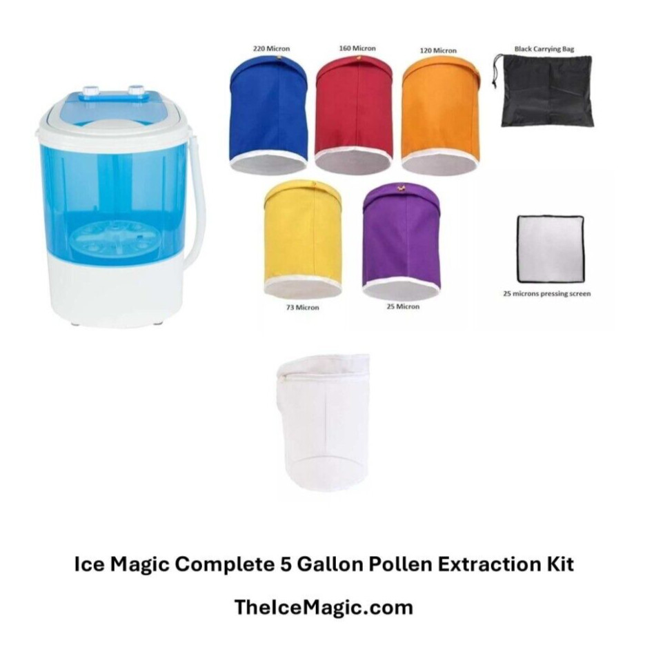 Ice Magic Complete 5 Gallon Pollen Extraction Kit - NEW FOR 2025