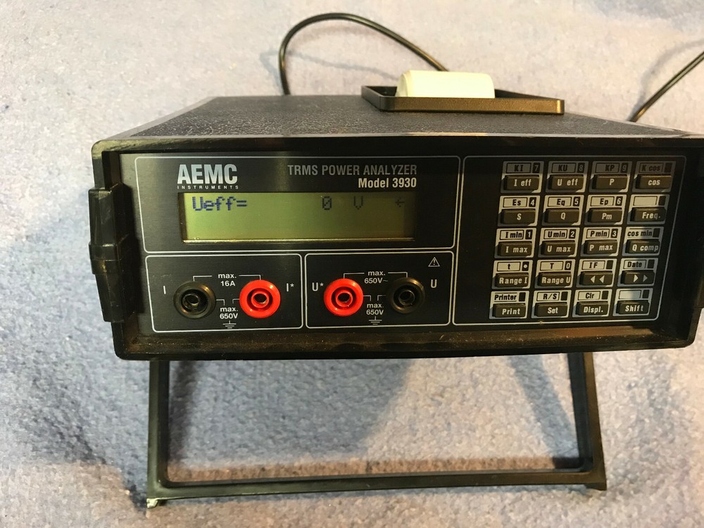 AEMC 3930 TRMS Power Analyzer