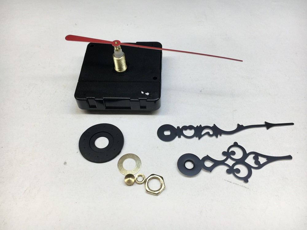 Battery Clock Movement Medium Shaft Quiet Continuous Sweep