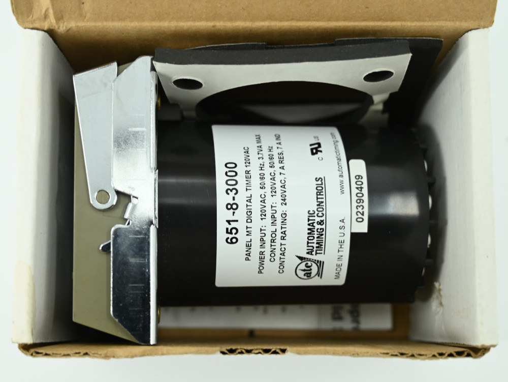Automatic Timing & Controls ATC Panel MT Digital Timer 120VAC 651-8-3000
