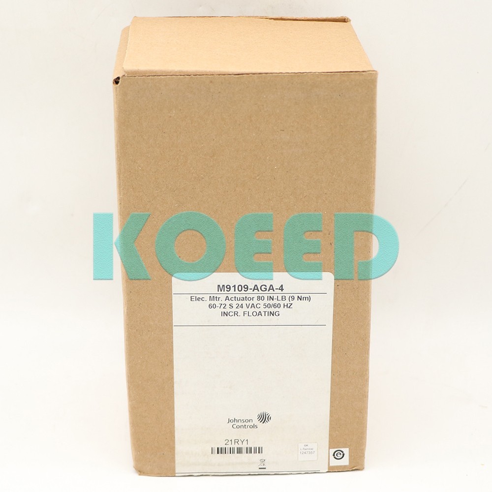 New In Box JOHNSON M9109-AGA-4 Valve Actuator