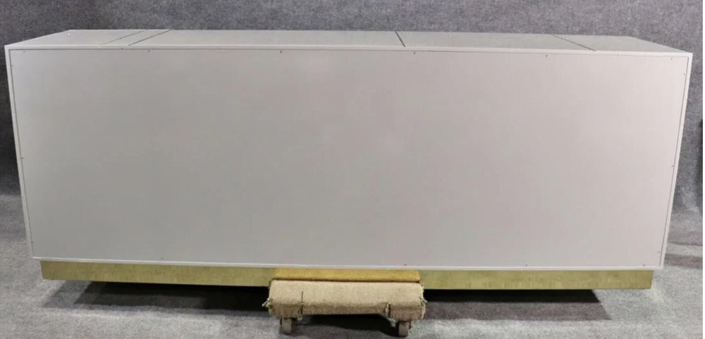 Modern Geometric Lacquered Sideboard