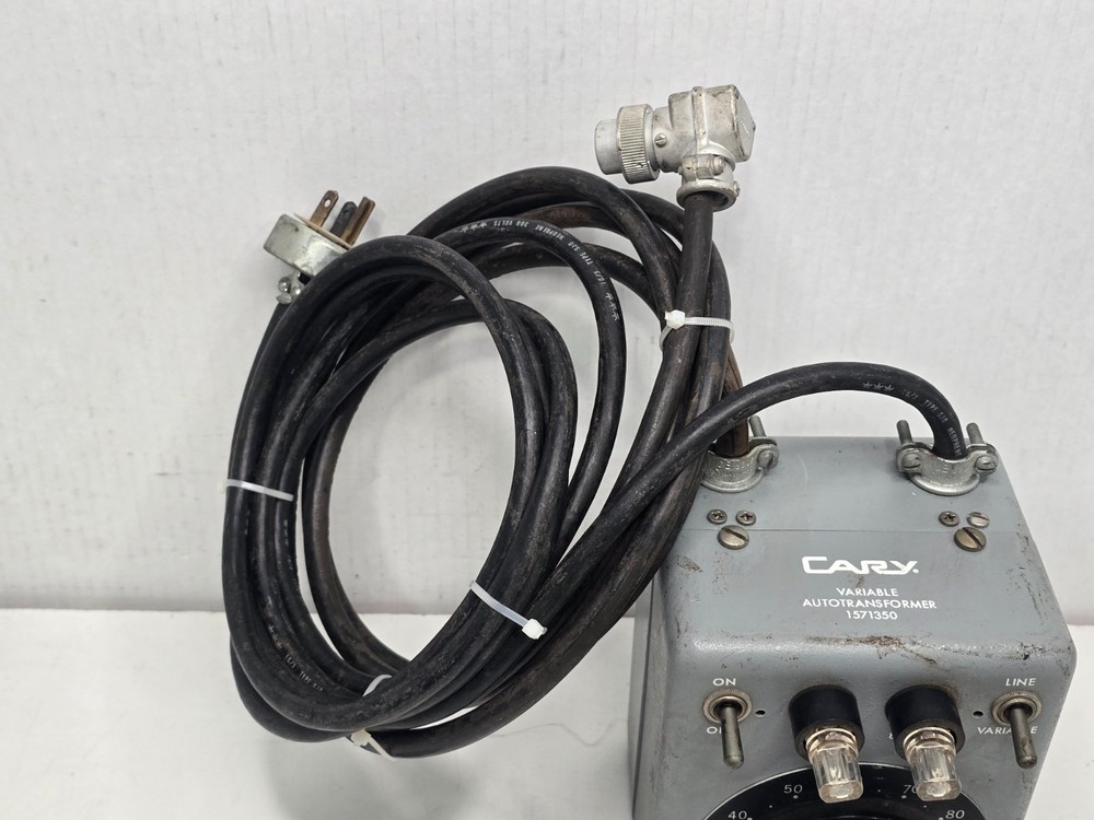 Cary Variable Autotransformer 1571350 Variac Line / Variable 120V No Power Read