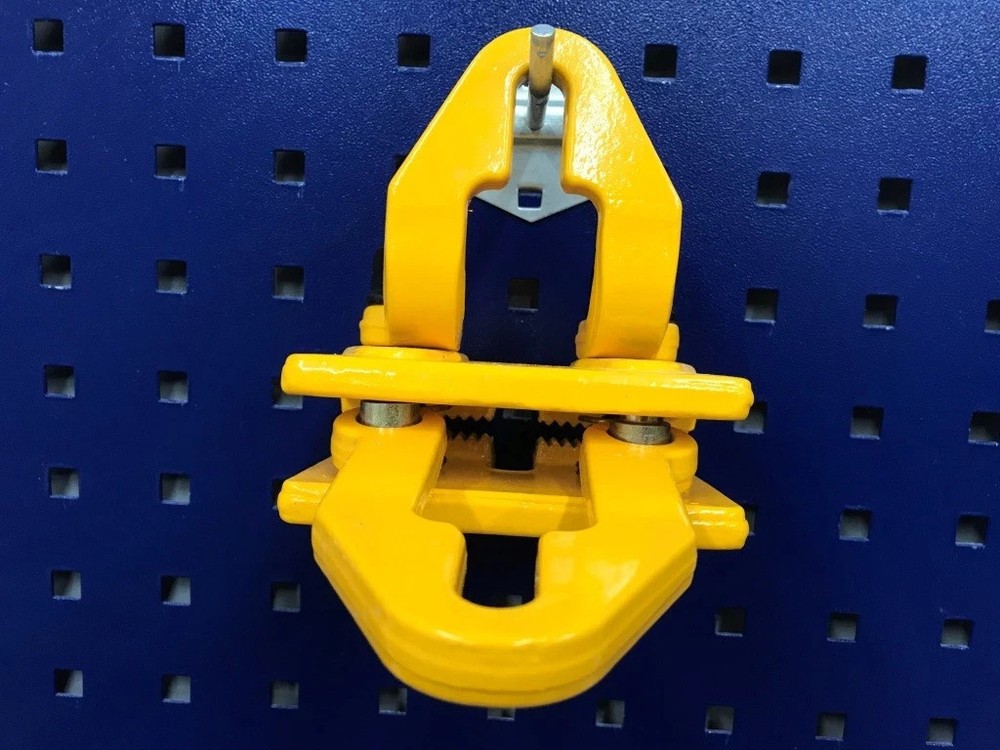 5 Ton Right Angle Auto Body Frame Machine two way Pulling Clamp Repair Tool