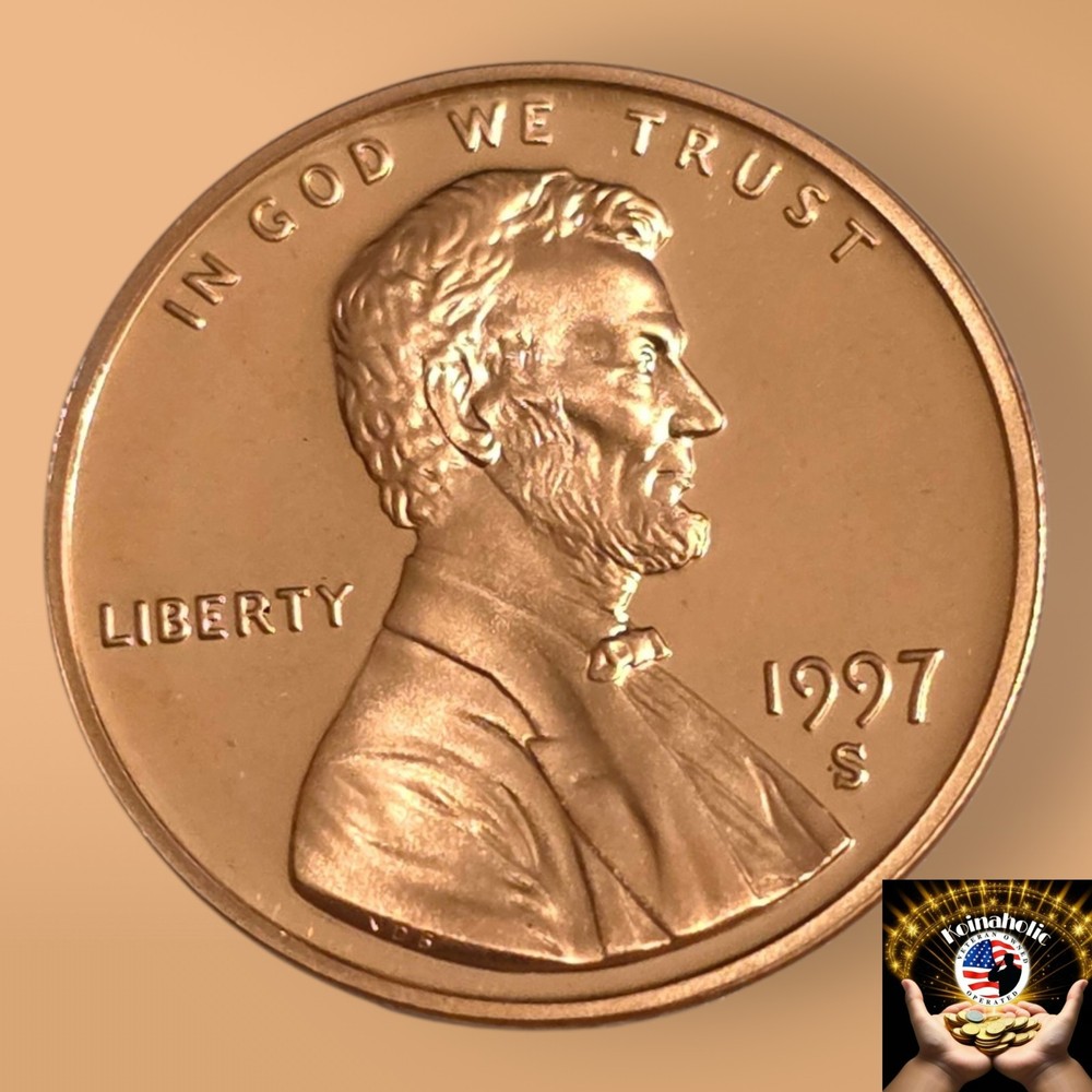 1997 S Proof Lincoln Memorial Penny 1c From Proof Set + BONUS Fast Ship 🚢 🔥