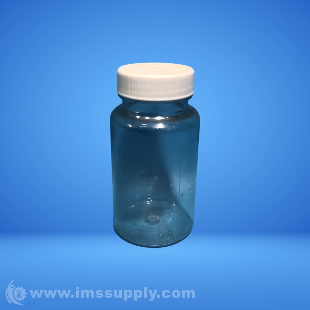 Empty Clear Plastic Solid Powder Container with Bottle Cap USIP