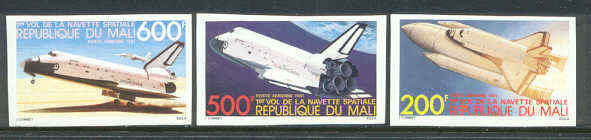 MALI SPACE NASA Columbia SPACE SHUTTLE Imperfs
