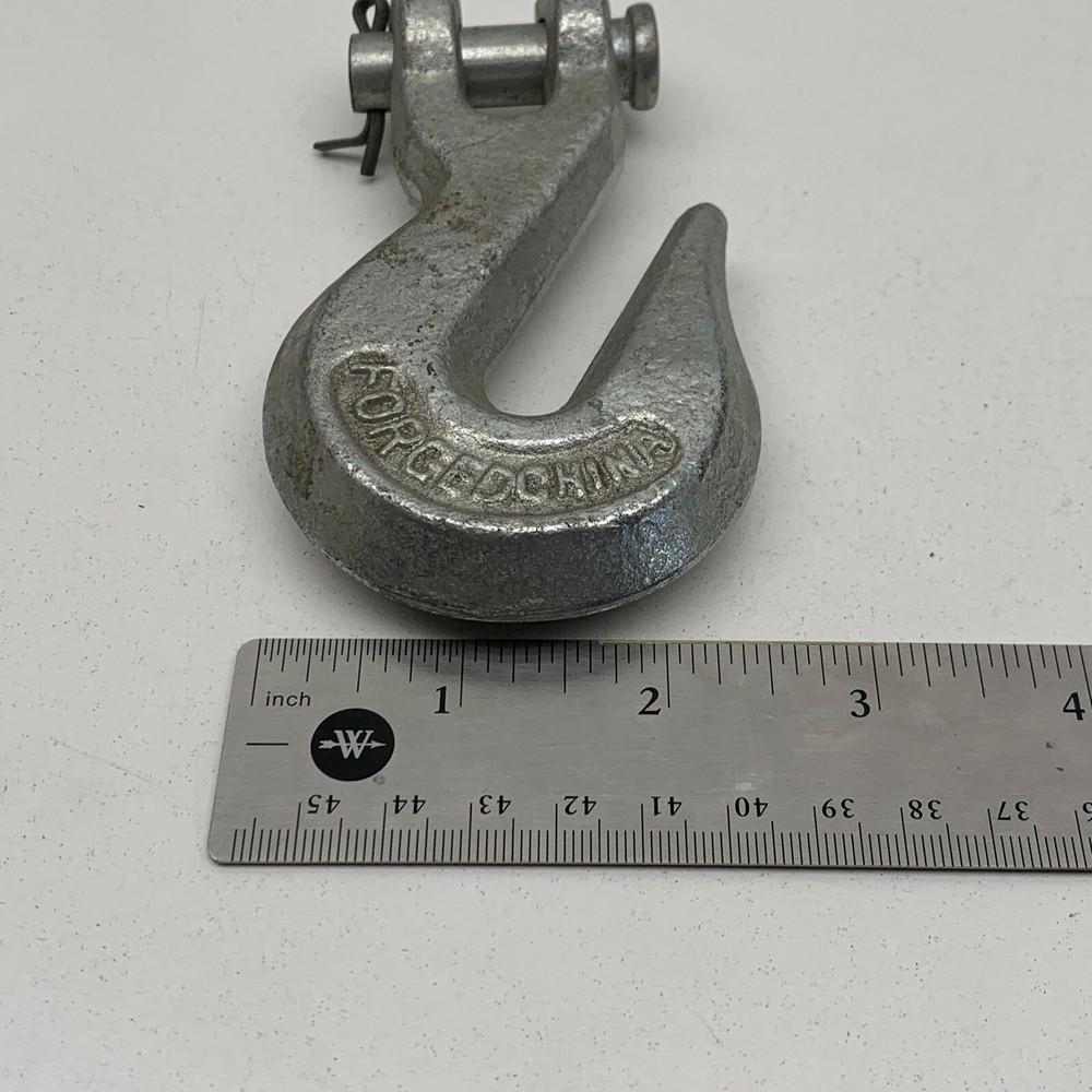 High Test Zinc Plated Clevis Grab Hook 3/8"